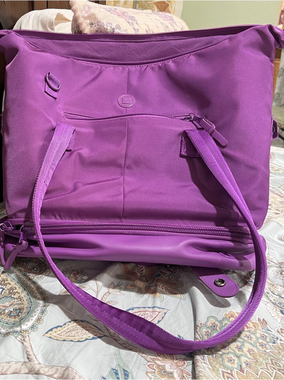 Purple Women's Tote Bag -